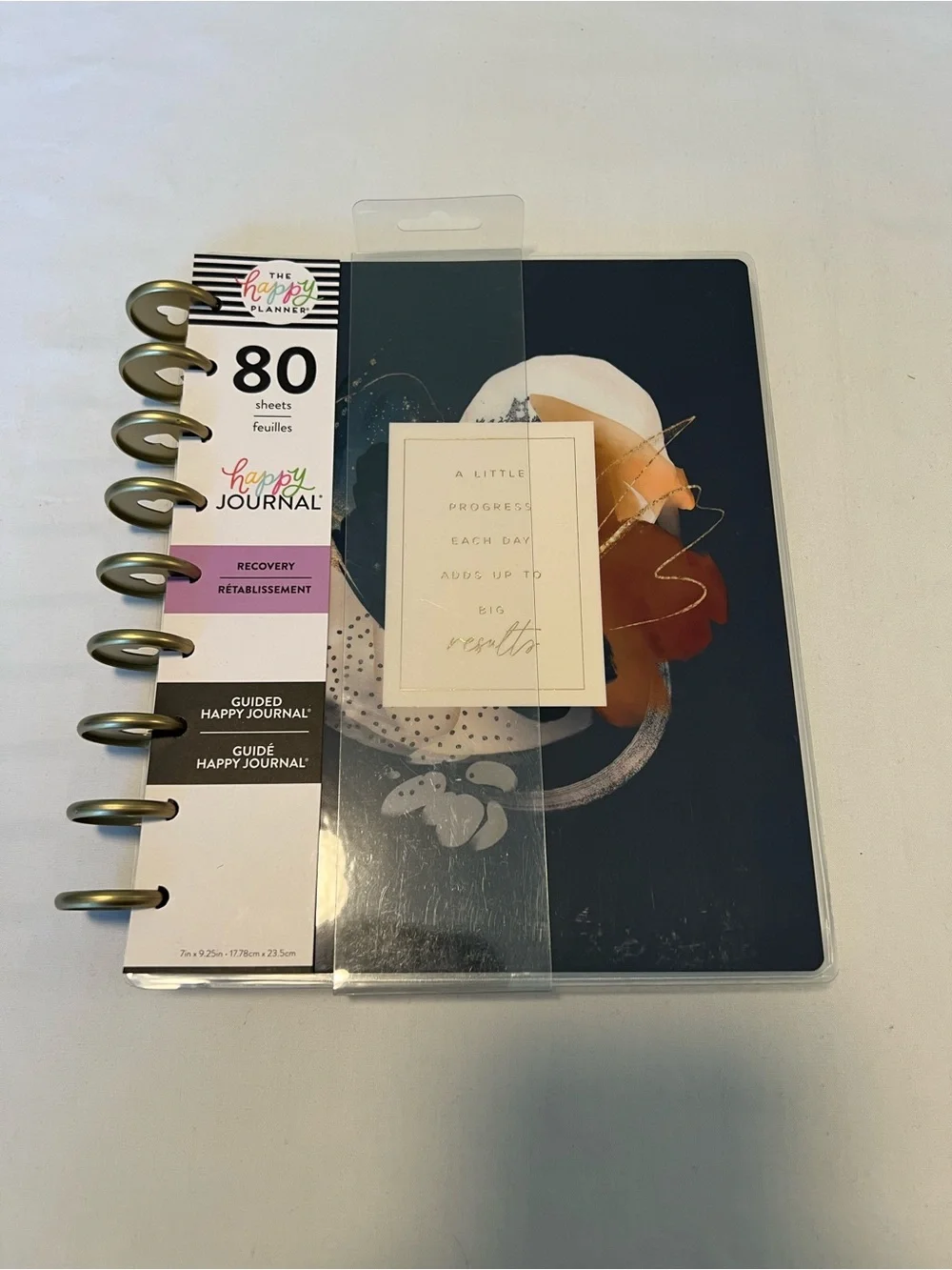 The Happy Planner Recovery Guided Happy Journal NWT